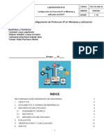 Lab10 - Configuración de Protocolo IP en Windows y Utilización de DHCP