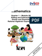 Math8 - q1 - Mod5b - Adding and Subtracting Similar and Dissimilar Rational Algebraic Expressions - 0809