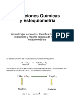 Reacciones y Estequiometría