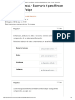 Historial de Exámenes para Rincon Martinez Andres Felipe - Parcial - Escenario 4