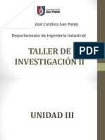 Taller de Investigación 2 - Unidad 3