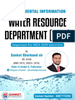 Departmental Information: Water Resource Department (WRD)