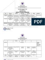 Week 6 - Fourth Grading: Teacher'S Weekly Plan JUNE 21-25, 202 1