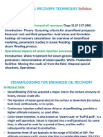 Enhanced Oil Recovery Techniques: Syllabus