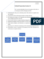 Analyzing a Sales Manager's Role and Responsibilities