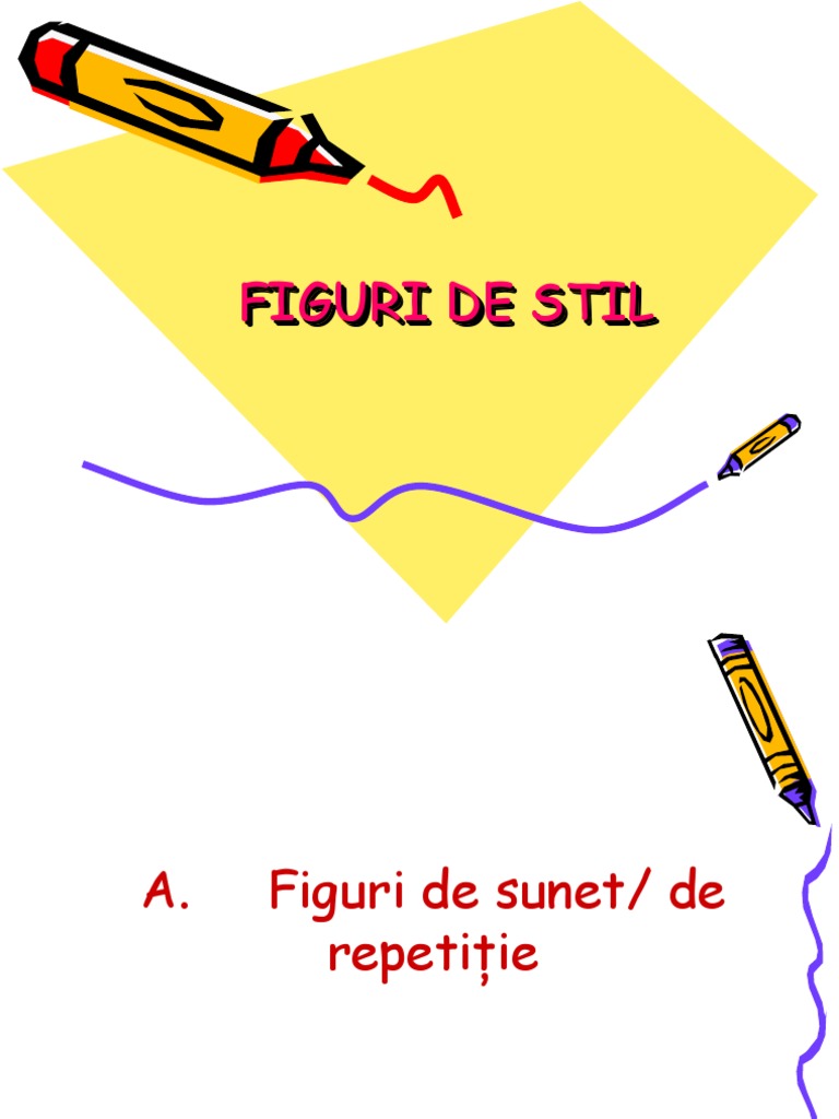 Figuri de Stil - Prezentare | PDF