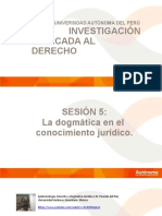 PPT5 La Dogmática Jurídica