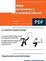 Miguez Trabajo Conocimiento y Precariedad Laboral