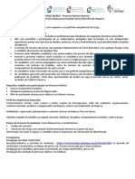 Edital 48/2021 - Processo Seletivo Ajudante Limpeza Hospital