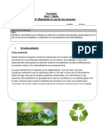 La crisis ambiental: una llamado a la acción