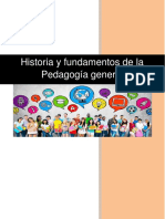 Historia y fundamentos de la pedagogía general