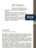 Datos Del Autor Articulo Cientifico