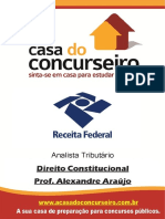 Apostila RF 2018 Analista Tributario Direito Constitucional Alexandre Araujo