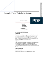 Lesson 3: Power Train Drive Systems