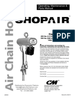 Operating, Maintenance & Parts Manual: Capacities