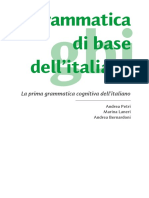 Specimen Grammatica Di Base Dell'Italiano - Gbi