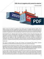 L 01 Los Efectos de La COVID-19 en La Logística Del Comercio Exterior