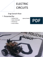 Electric Circuits: - Presented To: Engr - Sarosh Khan - Presented by