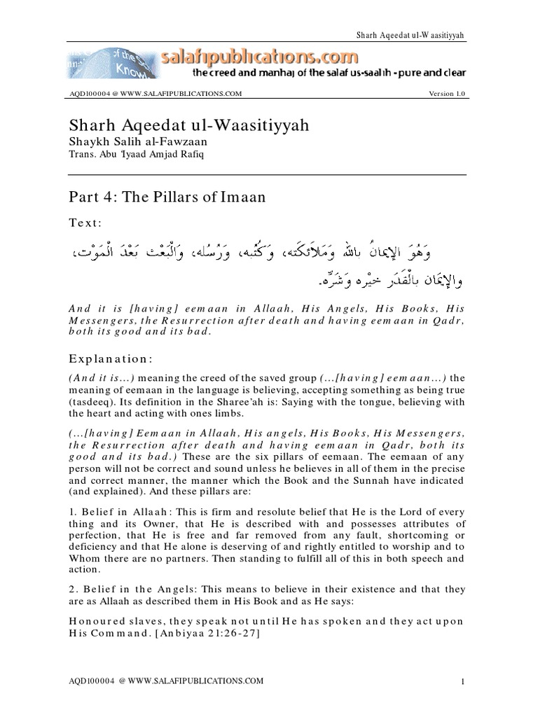Part 4 | PDF | Prophets And Messengers In Islam | Islamic Belief And ...