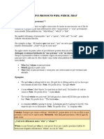 Relative Pronouns