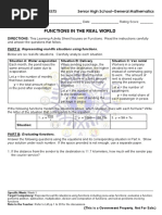 Grade 11 General Math Lesson Plan | PDF | Competence (Human Resources ...