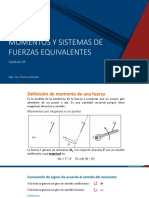 05 Momentos y Sistemas de Fuerzas Equivalentes