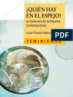 ¿Quien Hay en El Espejo Lo Femenino en La Filosofia Contemporanea