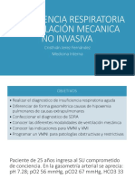 UPV Medicina Interna 1 Caso 07 - Insuficiencia Respiratoria y Ventilación Mecanica No Invasiva