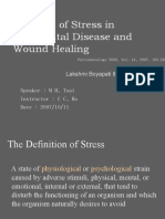 The Role of Stress in Periodontal Disease and Wound Healing: Lakshmi Boyapati & Hom-Lay Wang