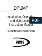 DPUMP Installation, Operation and Maintenance Manual