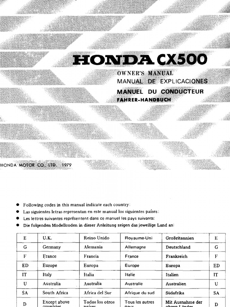 Voyants Moteur D'occasion Pour Honda CX 500 (1978 à 1981) - Pièce Originale Honda Référence 37619-415-008