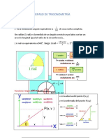 Repaso de Trigonometría Pgs 1, 2, 3, 4, 5