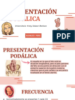 Presentación Podálica o de Nalgas