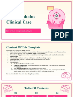 Hydrocephalus Clinical Case by Slidesgo