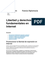 Libertad y Derechos Fundamentales en Internet