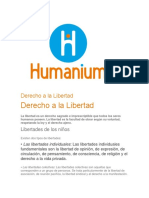 Derecho a la Libertad [Humanium]