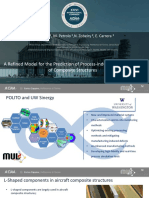 A Refined Model For The Prediction of Process-Induced Deformations of Composite Structures