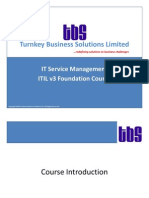 Turnkey - ITIL v3 Foundation - PDF Version