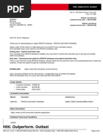 Hilti SW Activation PROFIS ANCHOR CHANNEL (2097334)