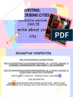 Writing Describing Cities