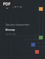 Security Assessment: Biswap