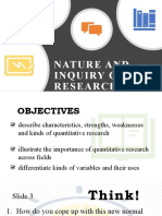 PR2:Nature and Inquiry of Research