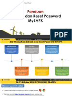 Panduan Aktivasi Dan Reset Password MySAPK