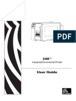 Zebra S4M User Manual