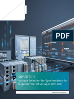 APN-085 Voltage Selection For Synchrocheck For Large Number of Voltages