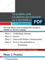 Phases of The Teaching and Learning of The Eng Lang 2