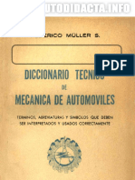 Diccionario Técnico de Mecánica Automotriz