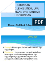 Ep0qn-07 HUBUNGAN EKOLOGI, EKOSISTEM, ILMU LINGKUNGAN DAN SANITASI LINGKUNGAN