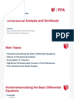 Mecánica de Fluidos: Análisis Dimensional y Similitud