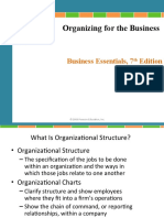 Organizing For The Business: Business Essentials, 7 Edition Ebert/Griffin